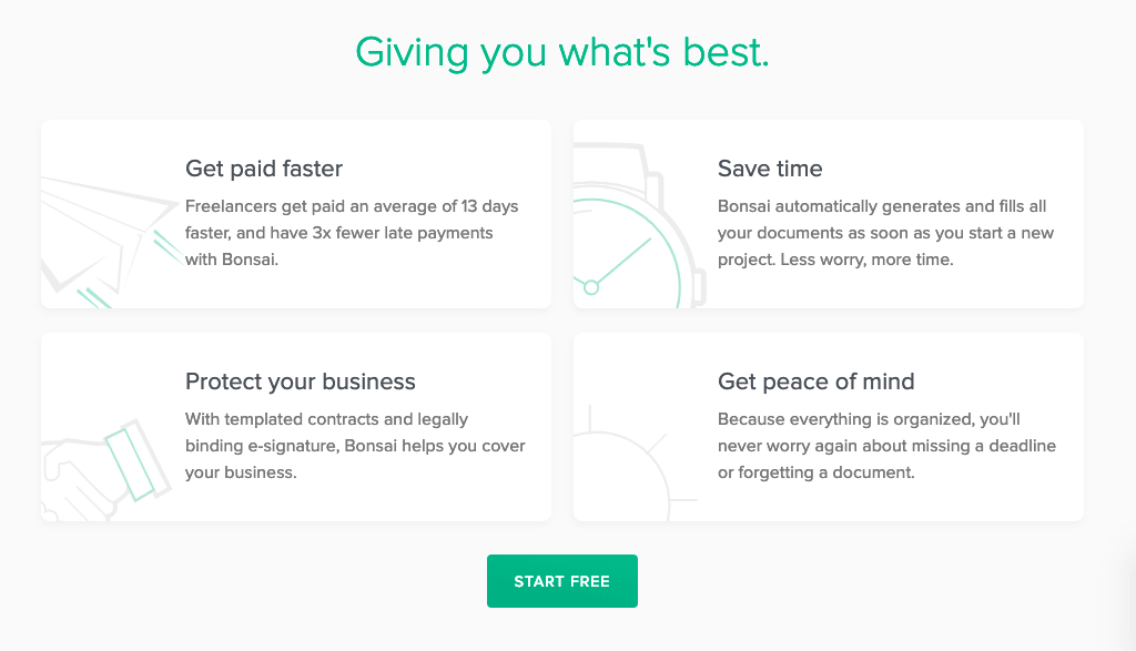 Hello Bonsai is a really great tool for freelancers and agencies
