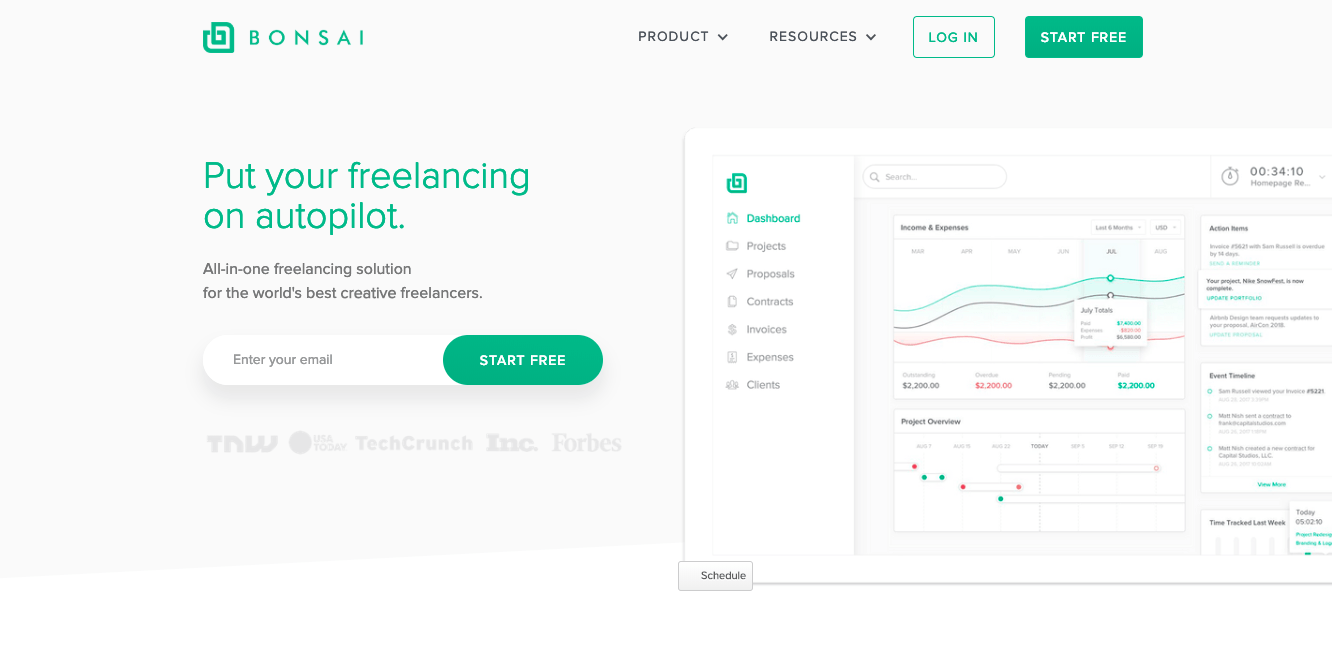Hello Bonsai is dedicated to helping freelancers and companies work better together.