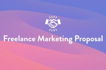 Freelance Marketing Proposal Template