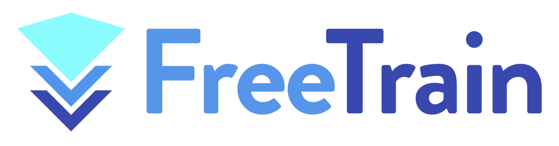 FreeTrain Logo Blue